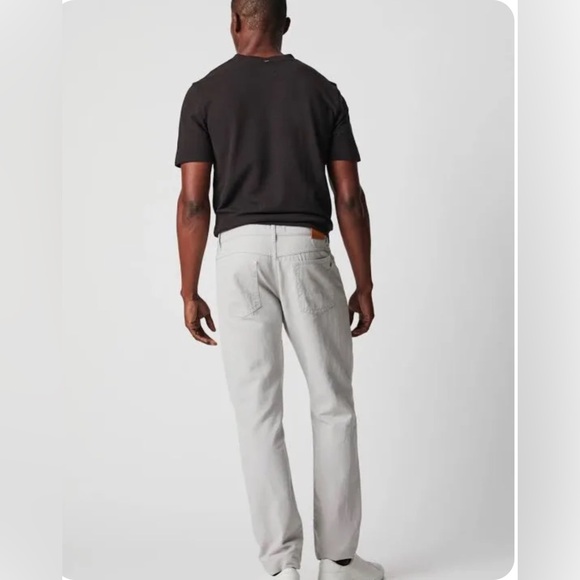 BILLY REID 5 Pocket Pant Lt Gray Green Cotton Linen 40x33 Orig$198 Exc Cond - Picture 3 of 15